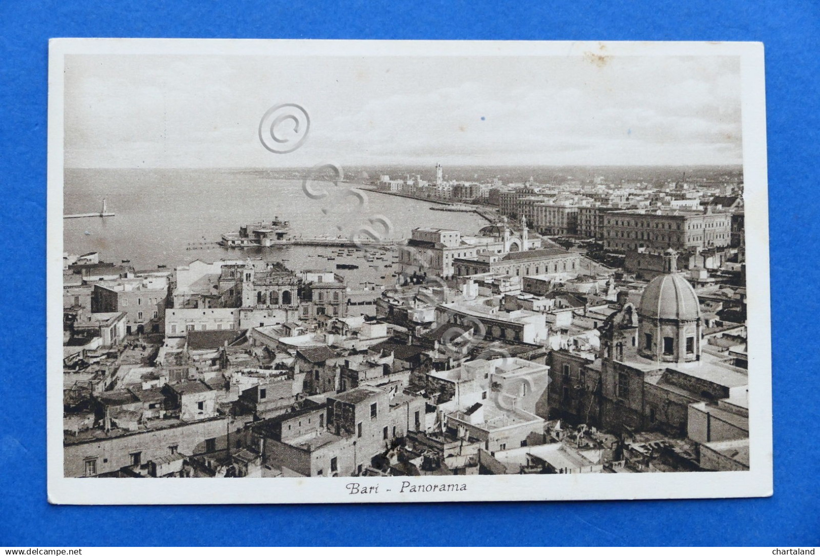 Cartolina - Bari - Panorama - 1937