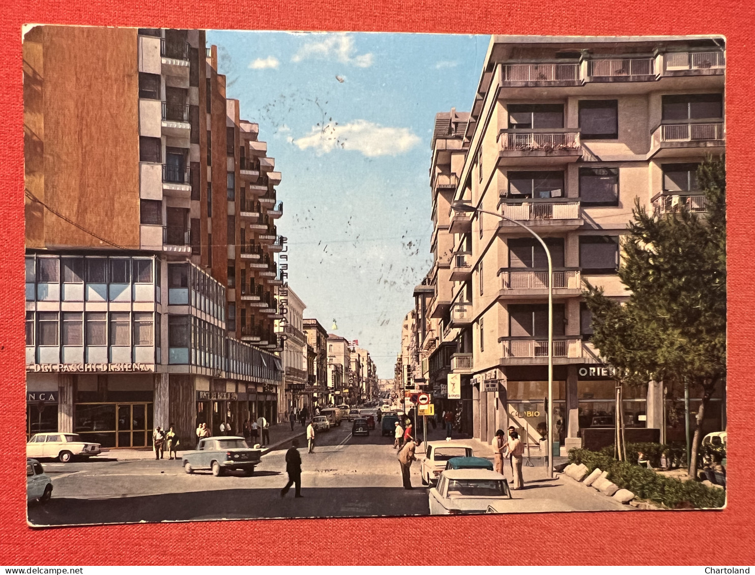 Cartolina - Brindisi - Corso Garibaldi - 1976