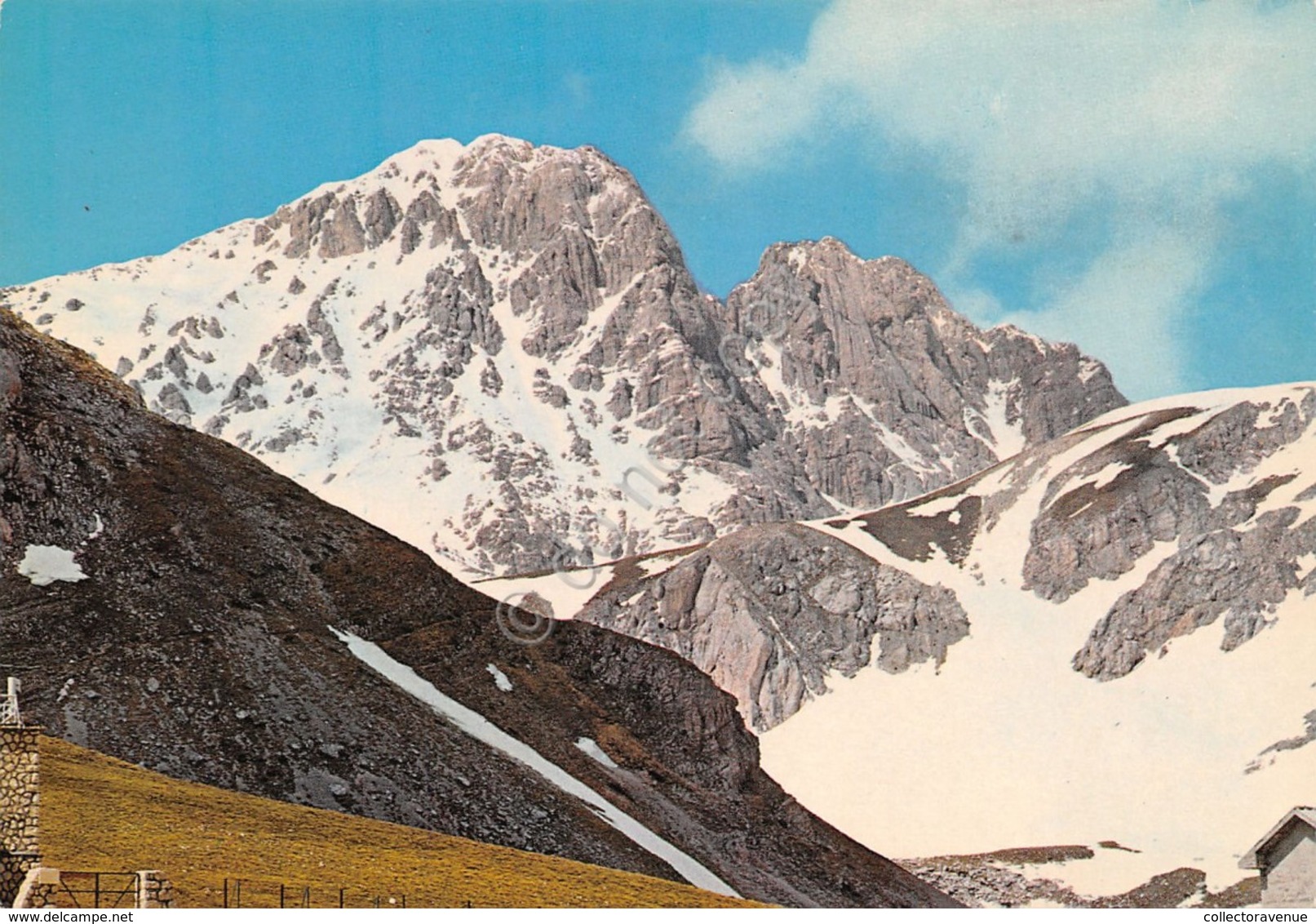 Cartolina Campo Imperatore Corno Grande  (L'Aquila)