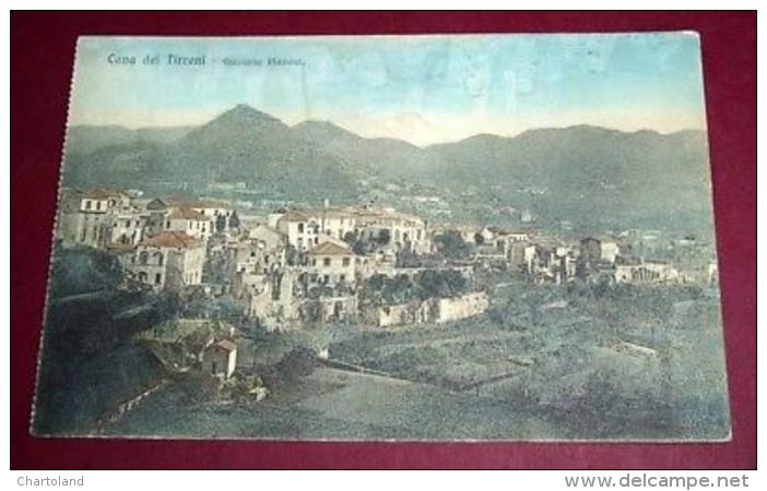 Cartolina Cava de' Tirreni - Fraz. Pianesi 1920 ca