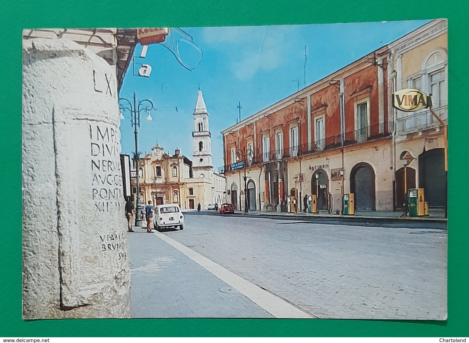 Cartolina Cerignola ( BA ) - Corso Gramsci - 1969