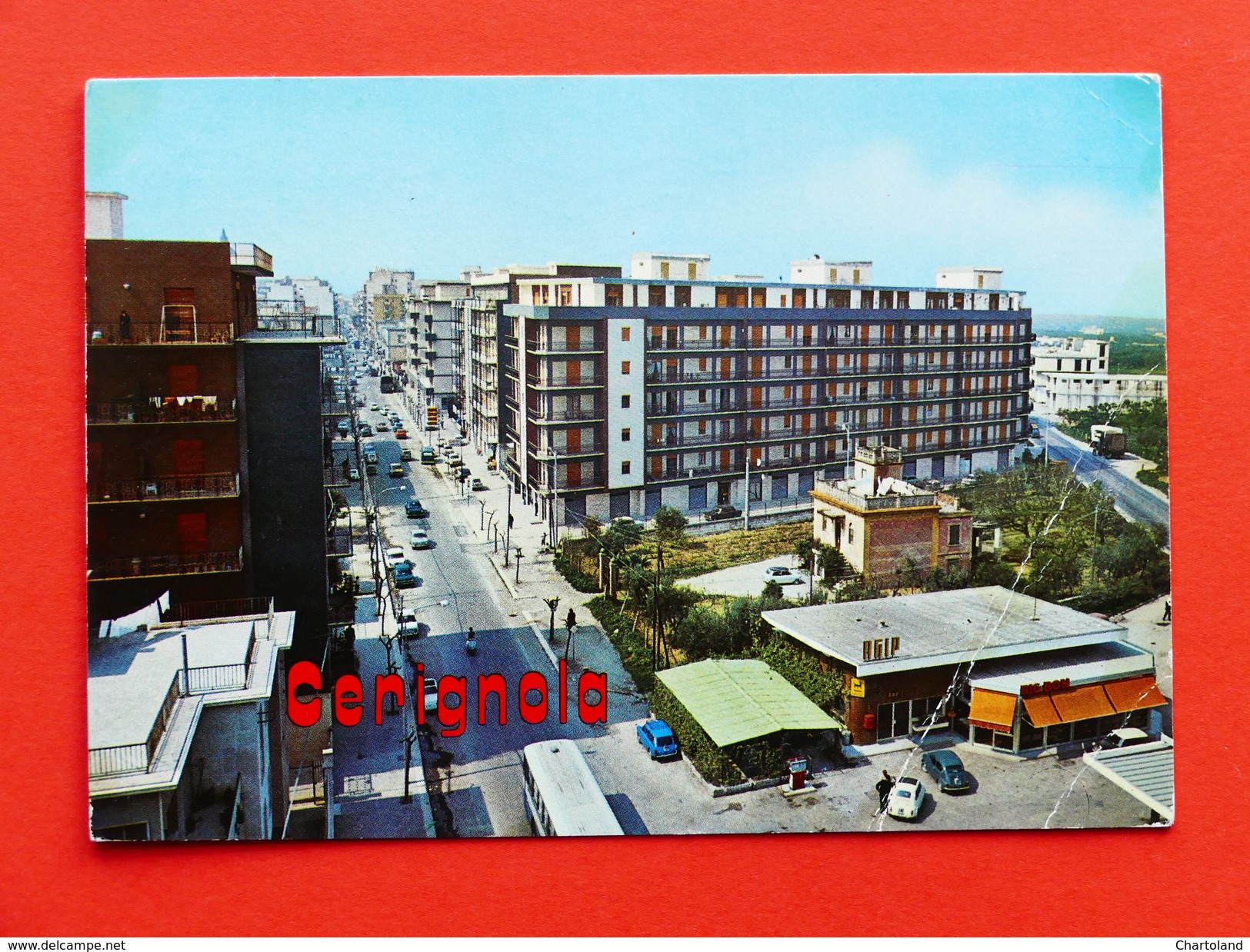 Cartolina Cerignola - Corso Roma - 1982