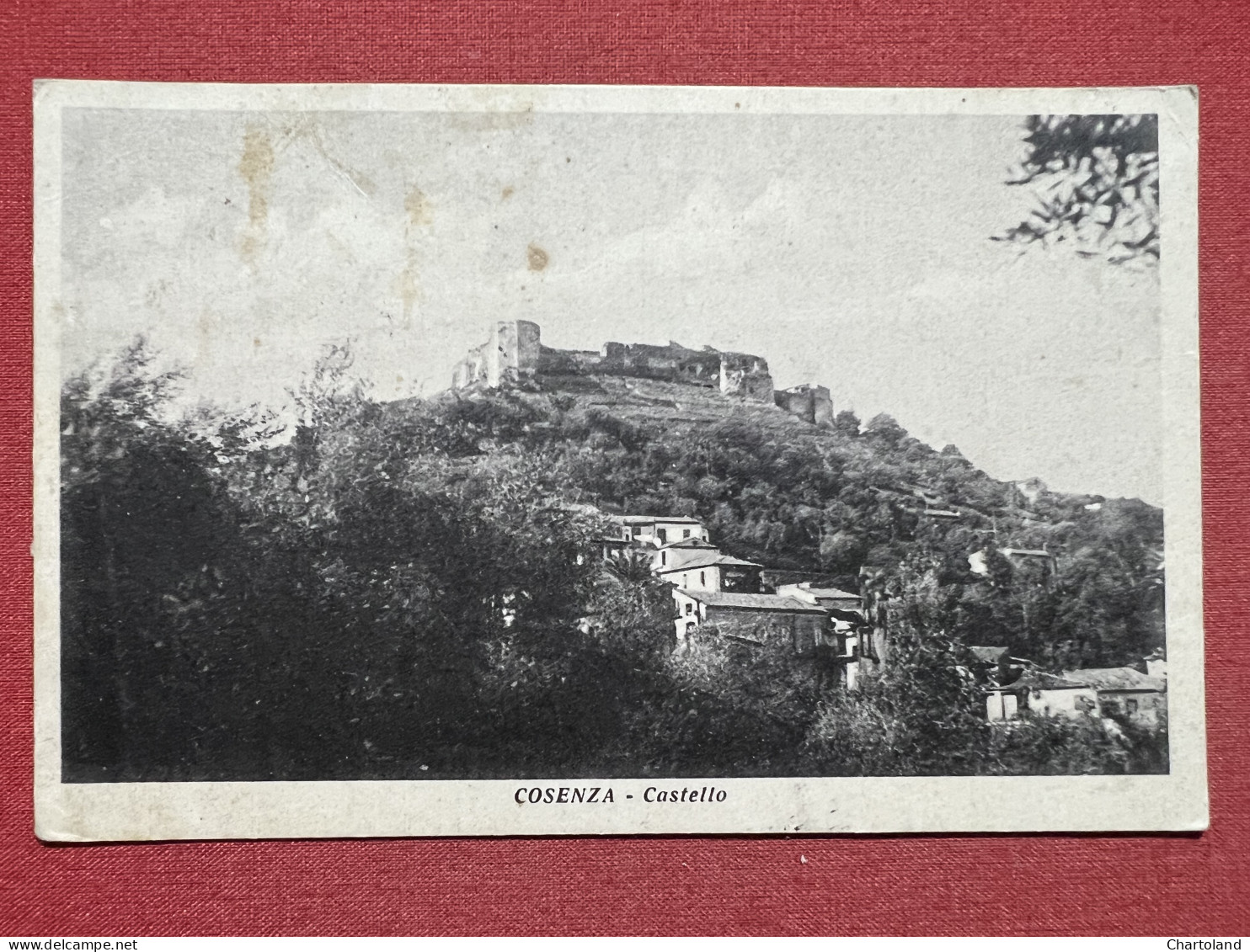 Cartolina - Cosenza - Castello - 1952