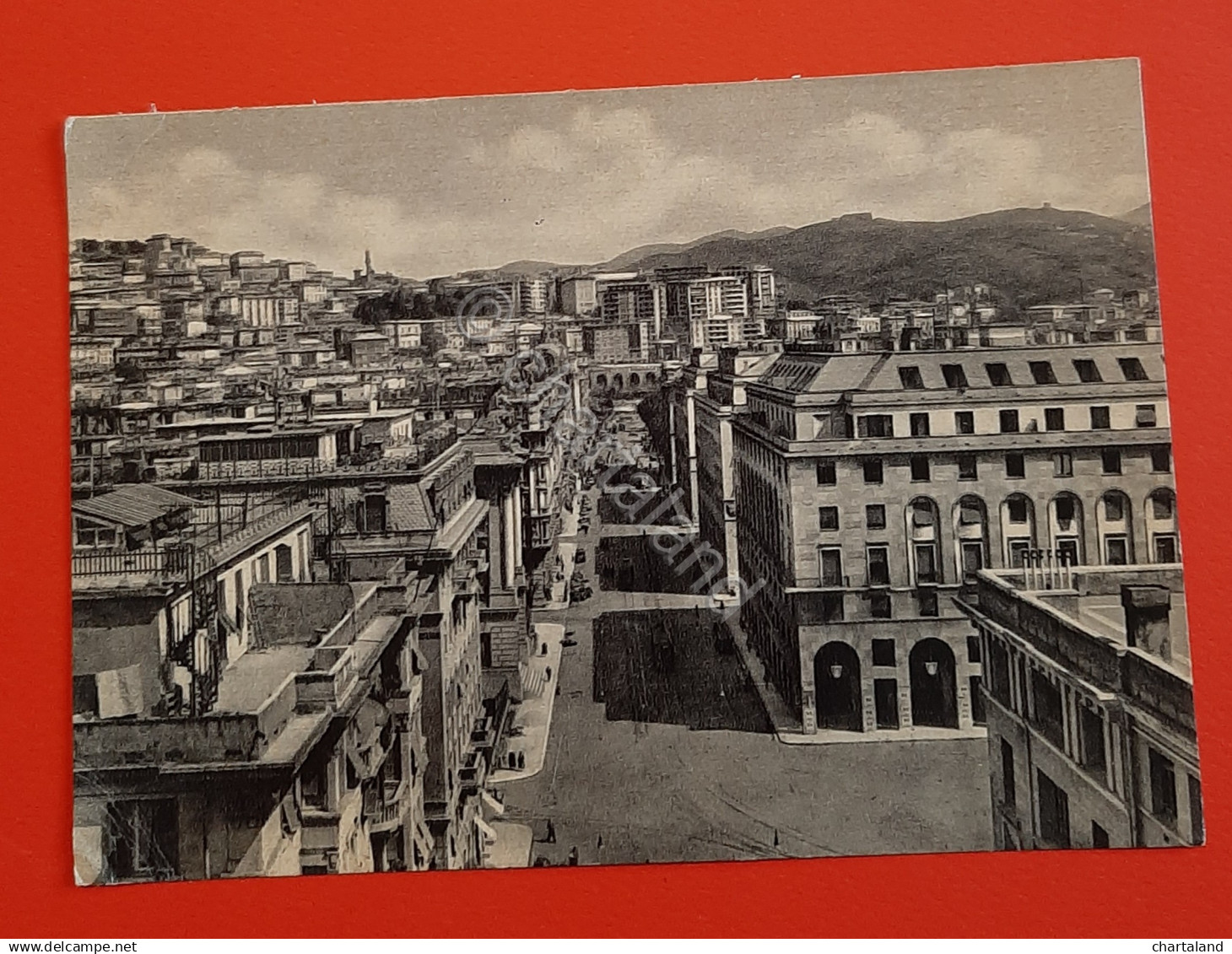 Cartolina Genova - Via Brigata Liguria - 1959