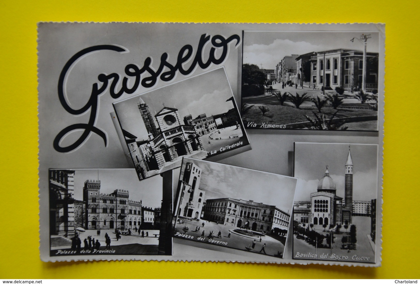 Cartolina Grosseto 1960