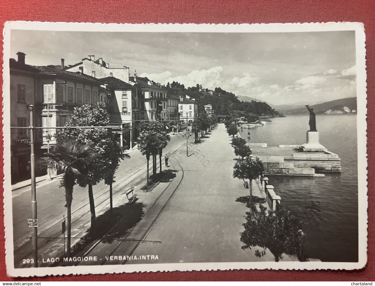 Cartolina - Lago Maggiore - Verbania Intra - 1944