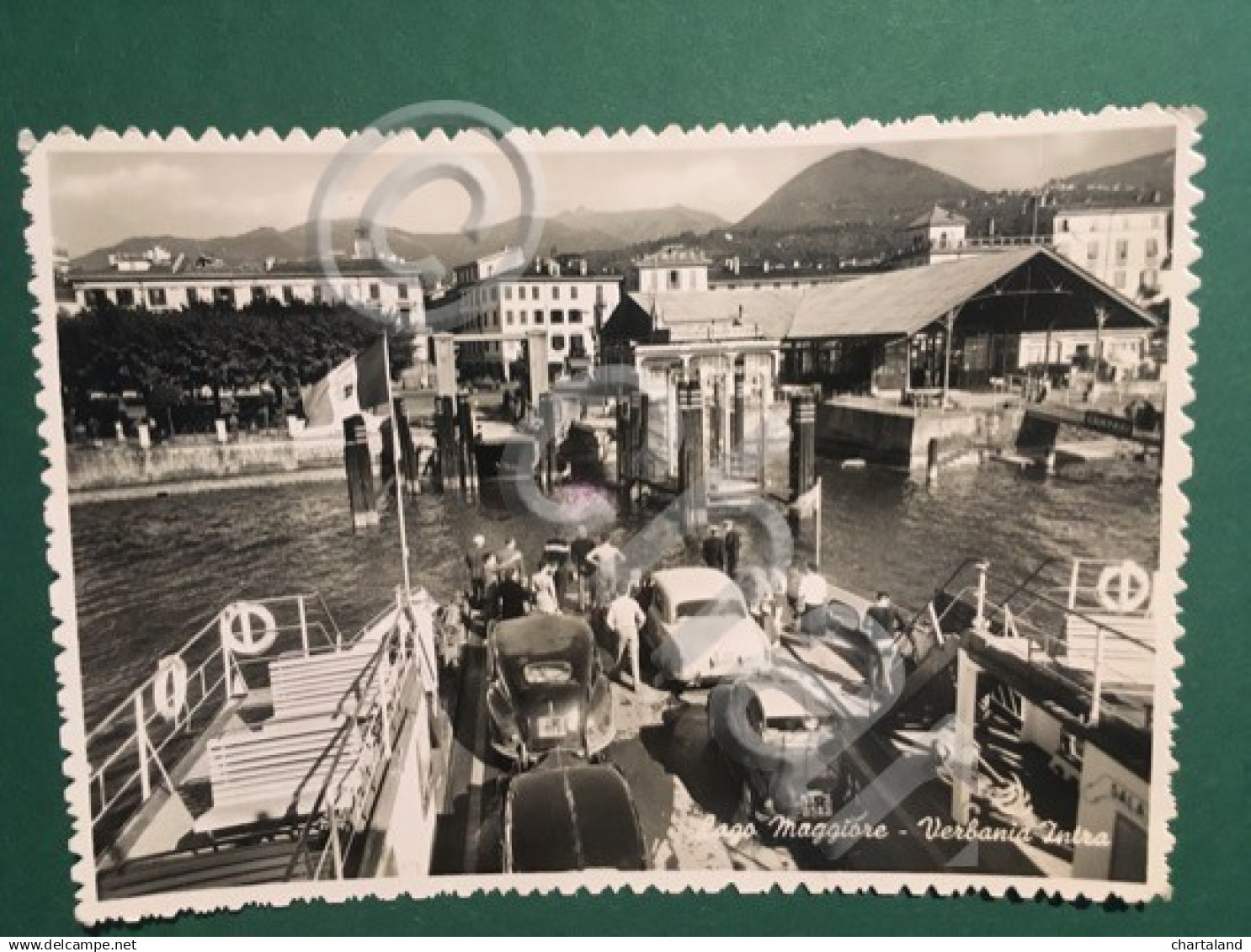 Cartolina Lago Maggiore - Verbania Intra - 1955