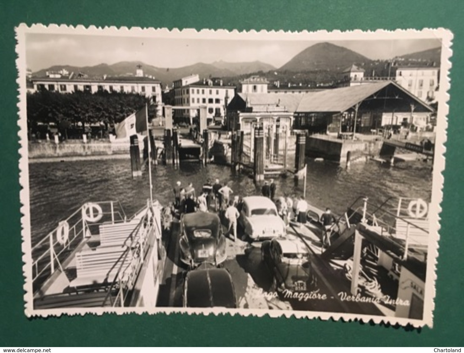 Cartolina Lago Maggiore - Verbania Intra - 1957