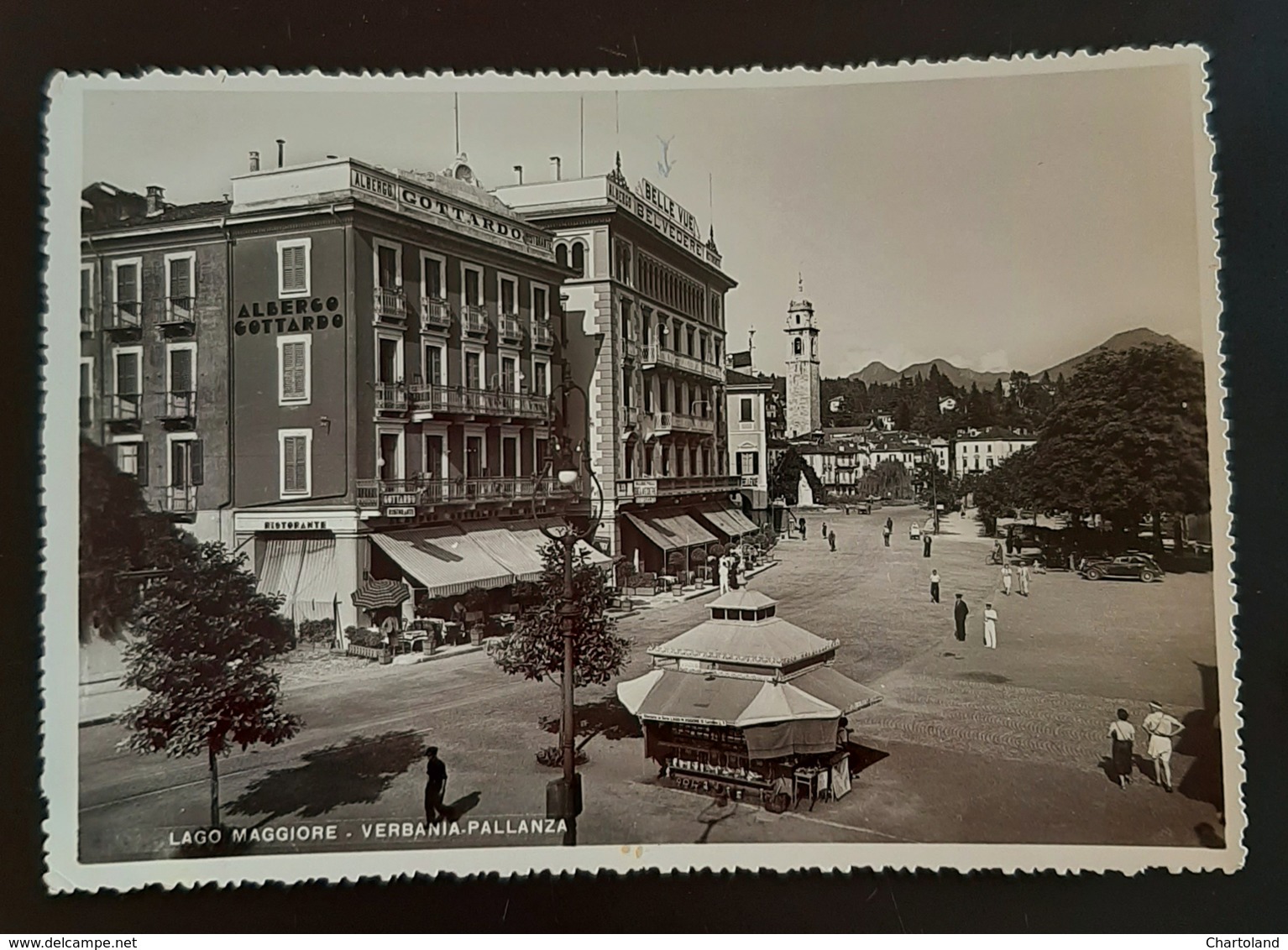 Cartolina Lago Maggiore - Verbania Pallanza - 1950