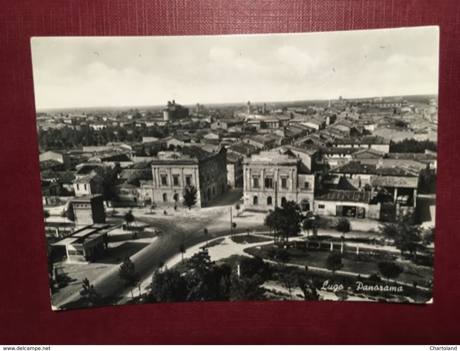 Cartolina Lugo - Panorama - 1958