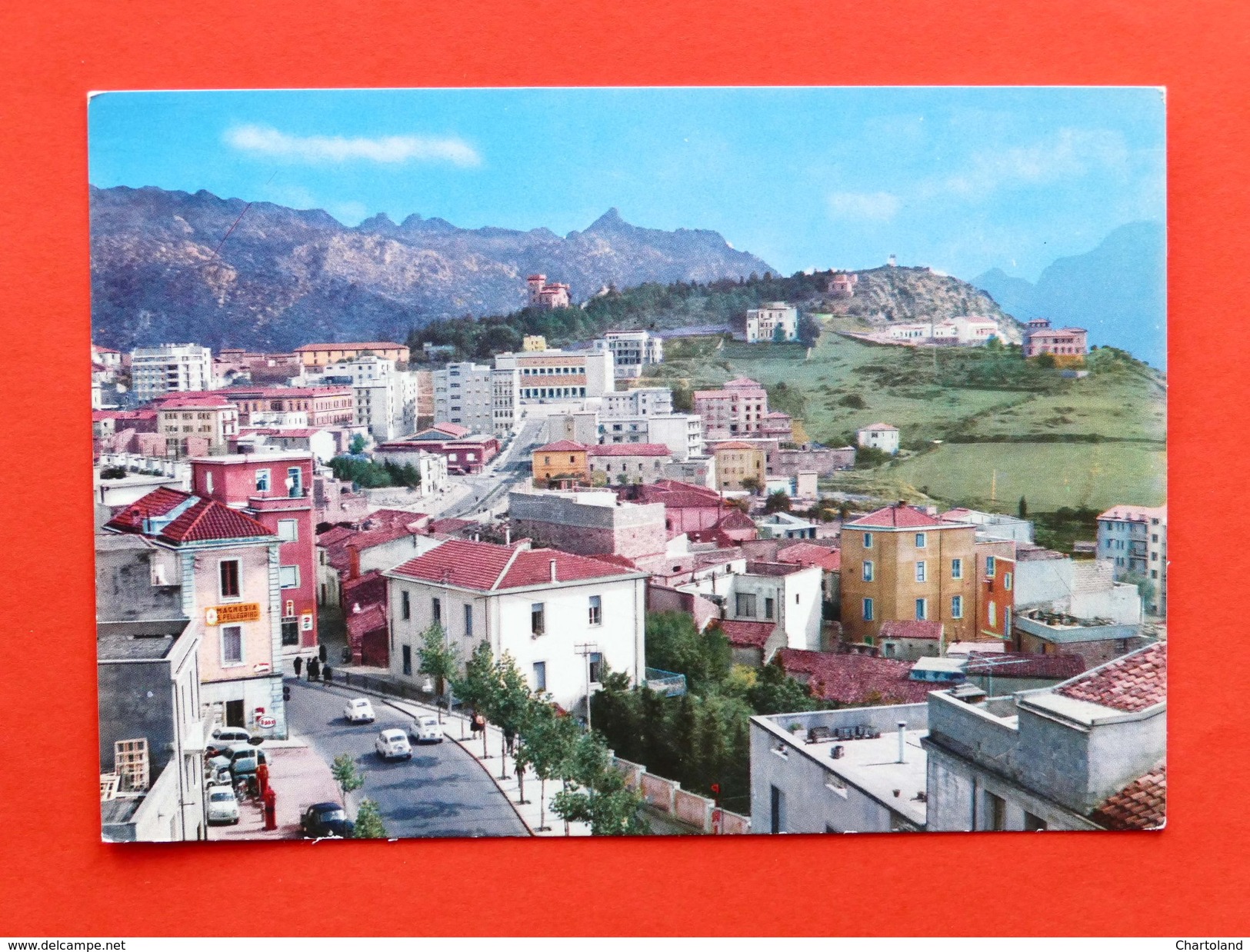 Cartolina Nuoro - Panorama parziale - 1964