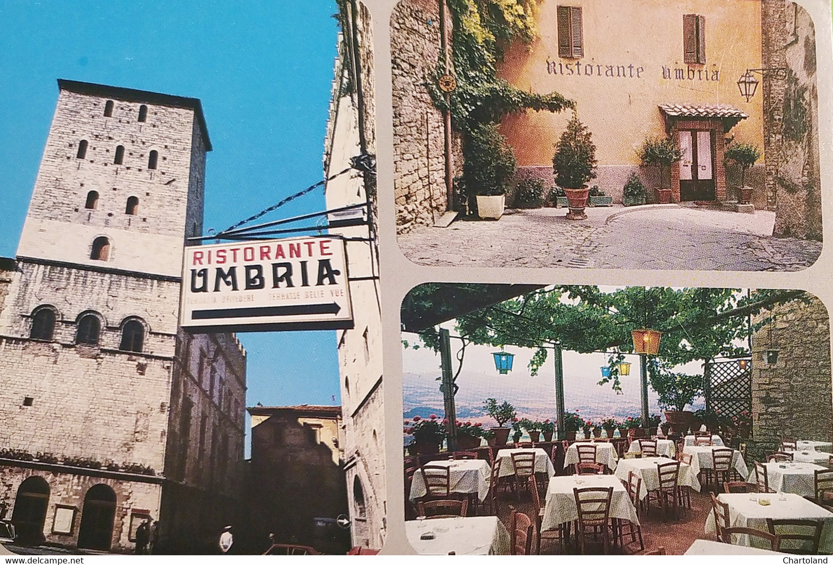 Cartolina - Ristorante Umbria - Todi - 1965 ca.