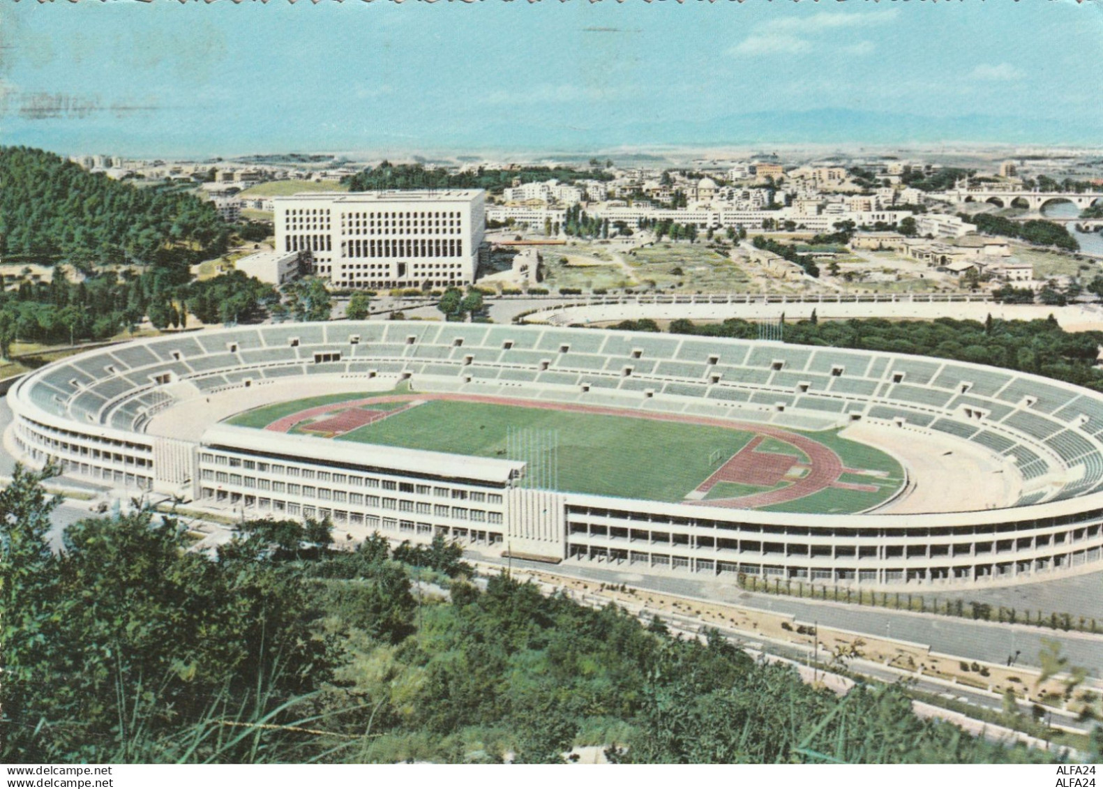 CARTOLINA ROMA STADIO OLIMPICO 1958 (ZP849