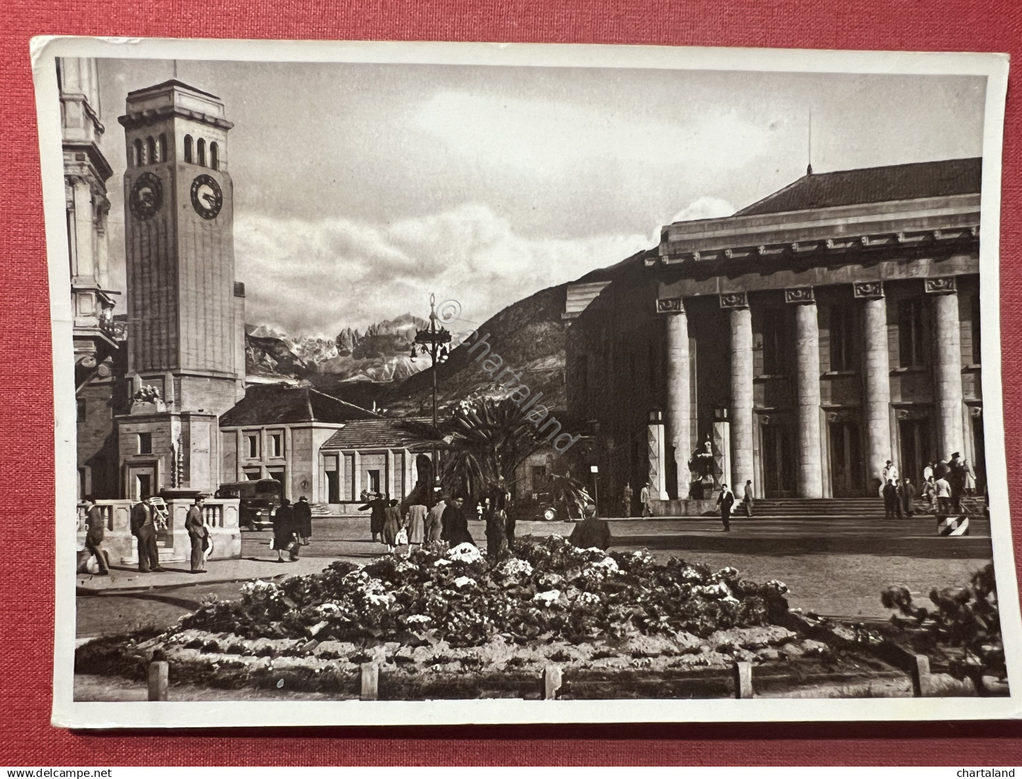 Cartolina - Stazione di Bolzano - Bozen Bahnhof - 1950