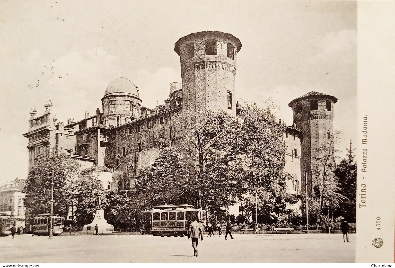 Cartolina - Torino - Palazzo Madama - 1906