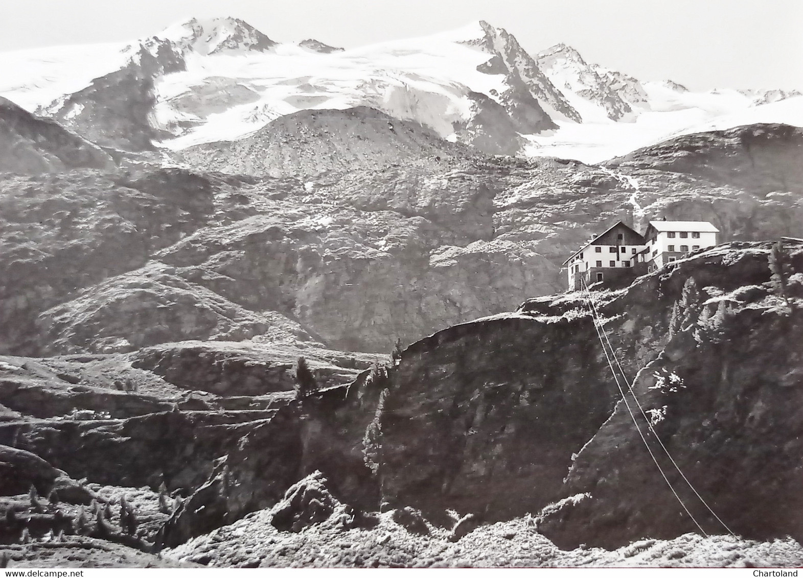 Cartolina - Val Martello - Rifugio N. Corsi ( Bolzano ) - 1956