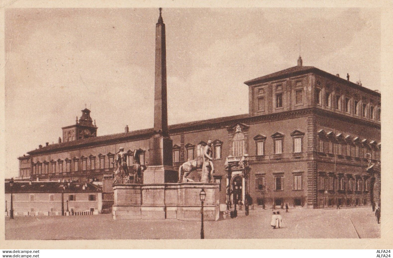 CARTOLINA VIAGGIATA PALAZZO DEL QUIRINALE ORA RESIDENZA REALE (ZX1121