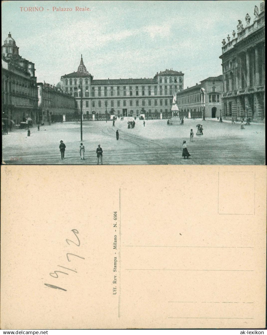 Cartoline Turin Torino Palazzo Reale 1920