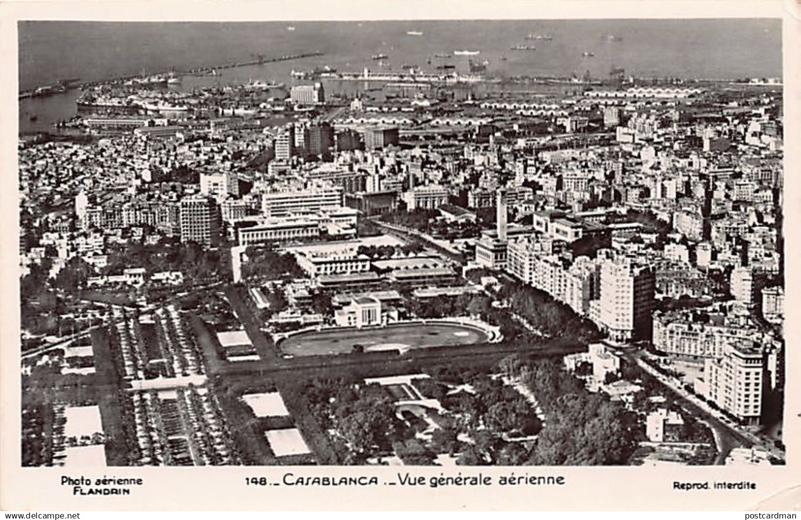 CASABLANCA - Vue générale aérienne