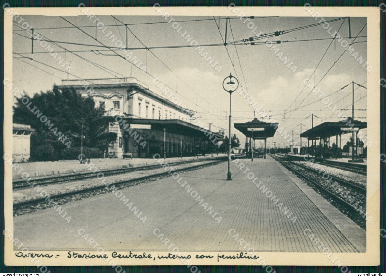 Caserta Aversa Stazione MACCHIA FG cartolina ZKM6924