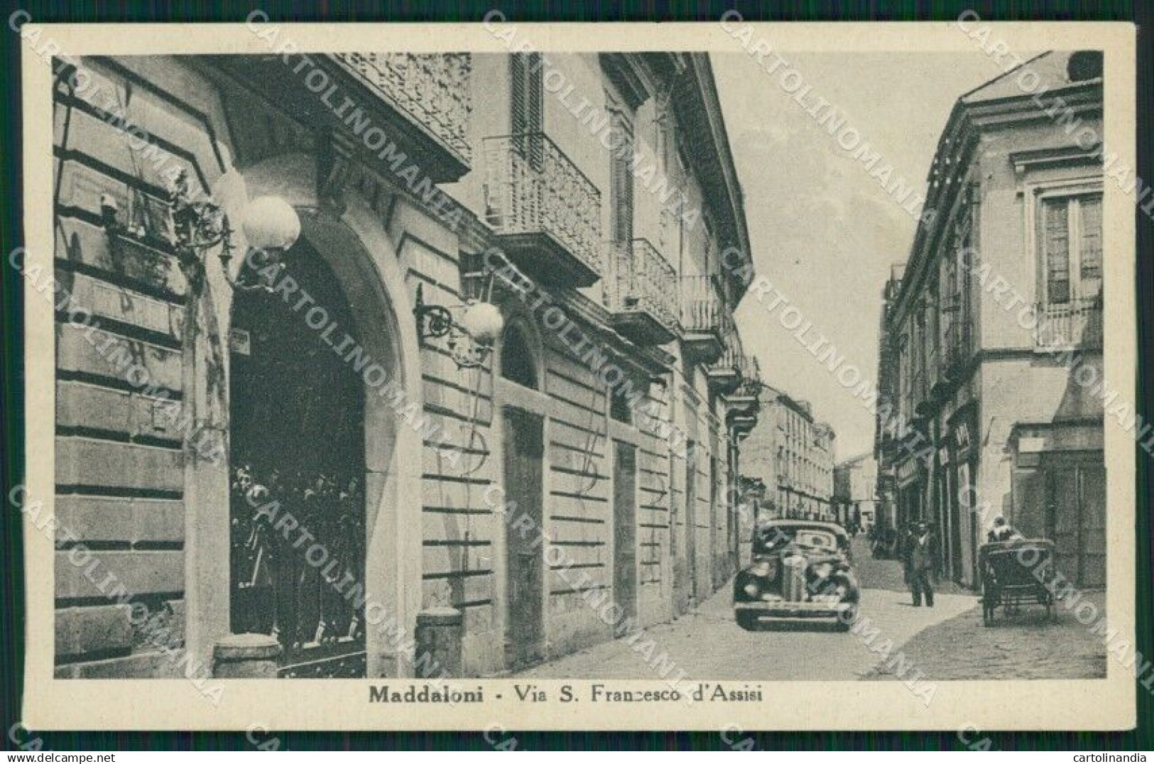 Caserta Maddaloni cartolina QZ3420