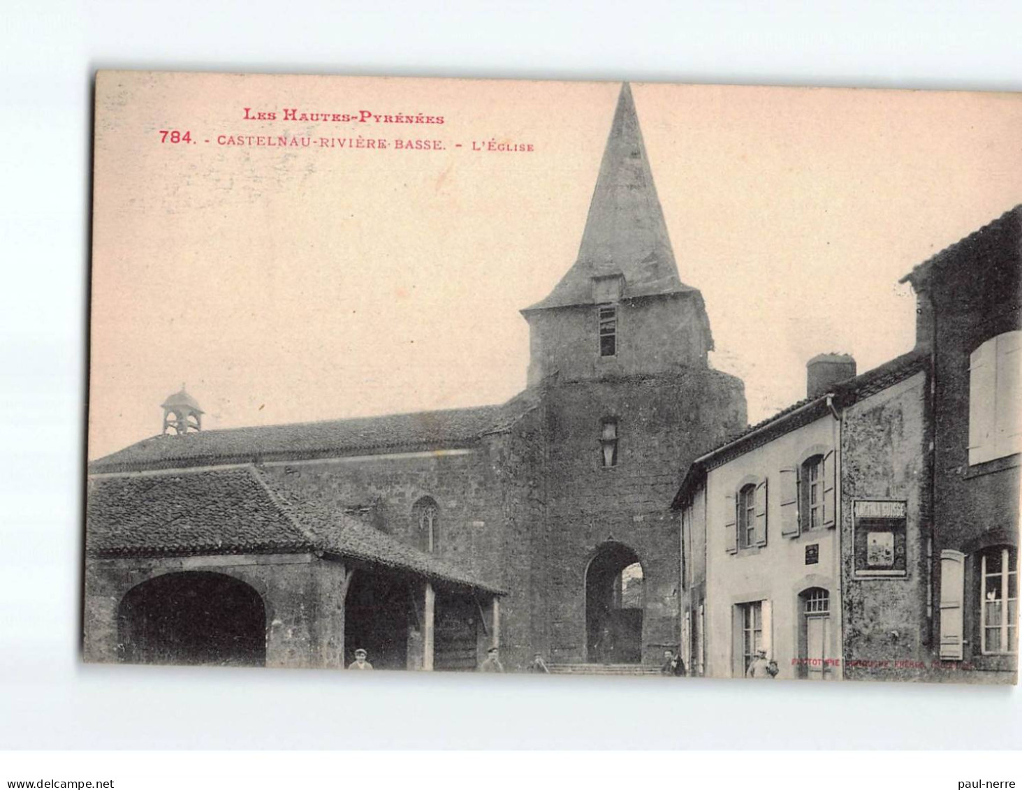 CASTELNAU RIVIERE BASSE : L'Eglise - très bon état