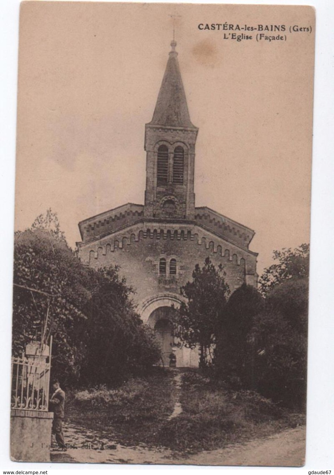 CASTERA-LES-BAINS - (32) - L'EGLISE