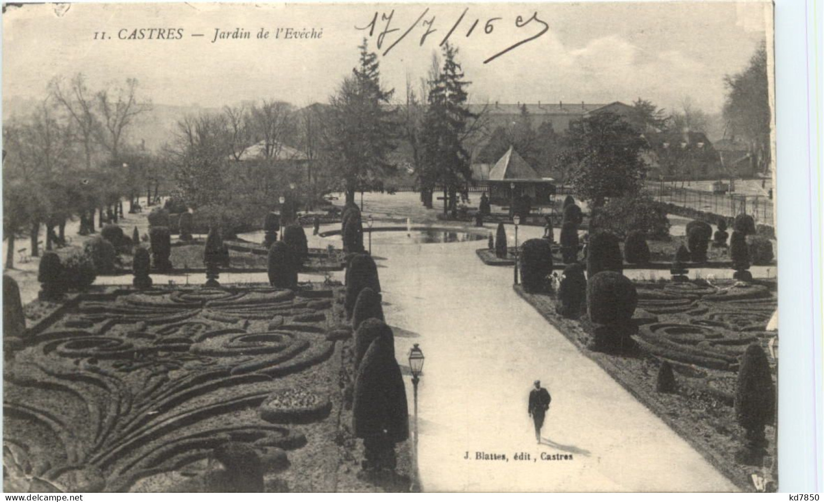 Castres, Jardin de Eveche