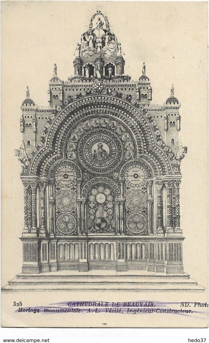 Cathédrale de Beauvais - Horloge monumentale