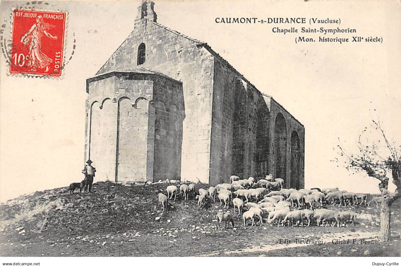 CAUMONT SUR DURANCE - Chapelle Saint Symphorien - très bon état