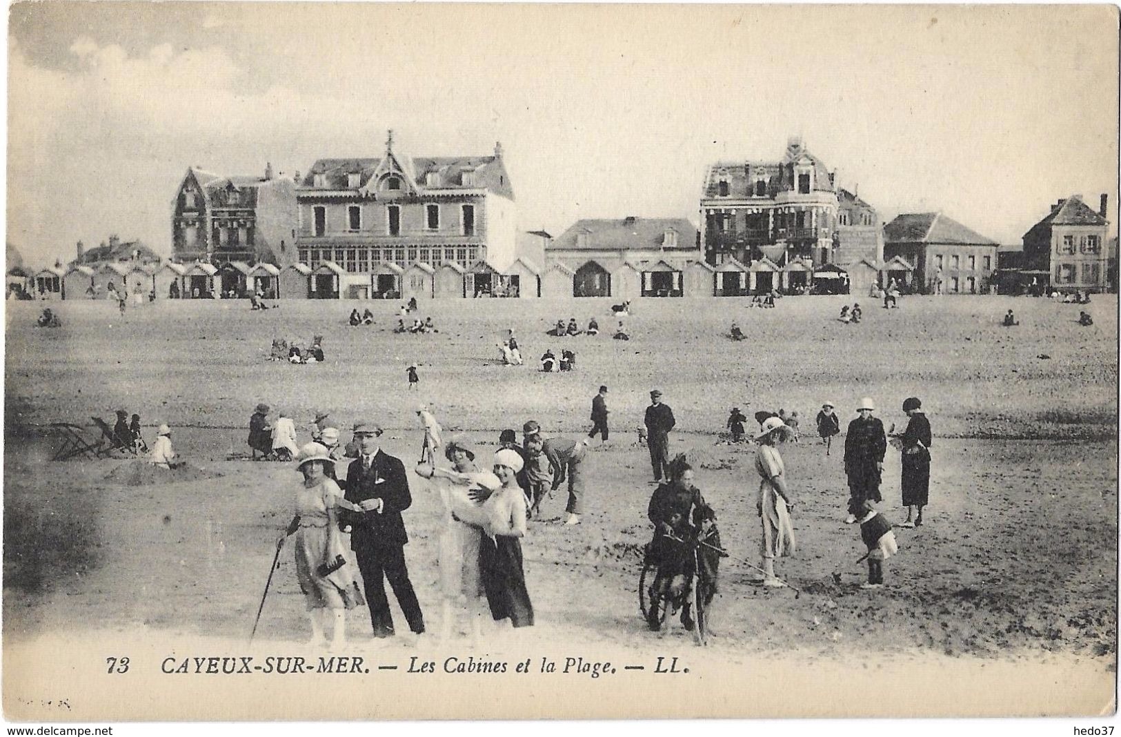 Cayeux-sur-Mer - Les Cabines et la Plage