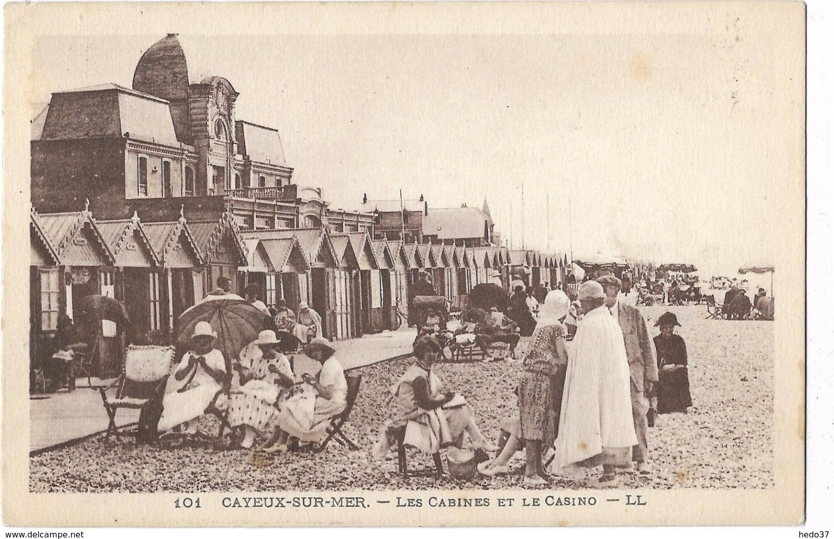 Cayeux-sur-Mer - Les Cabines et le Casino