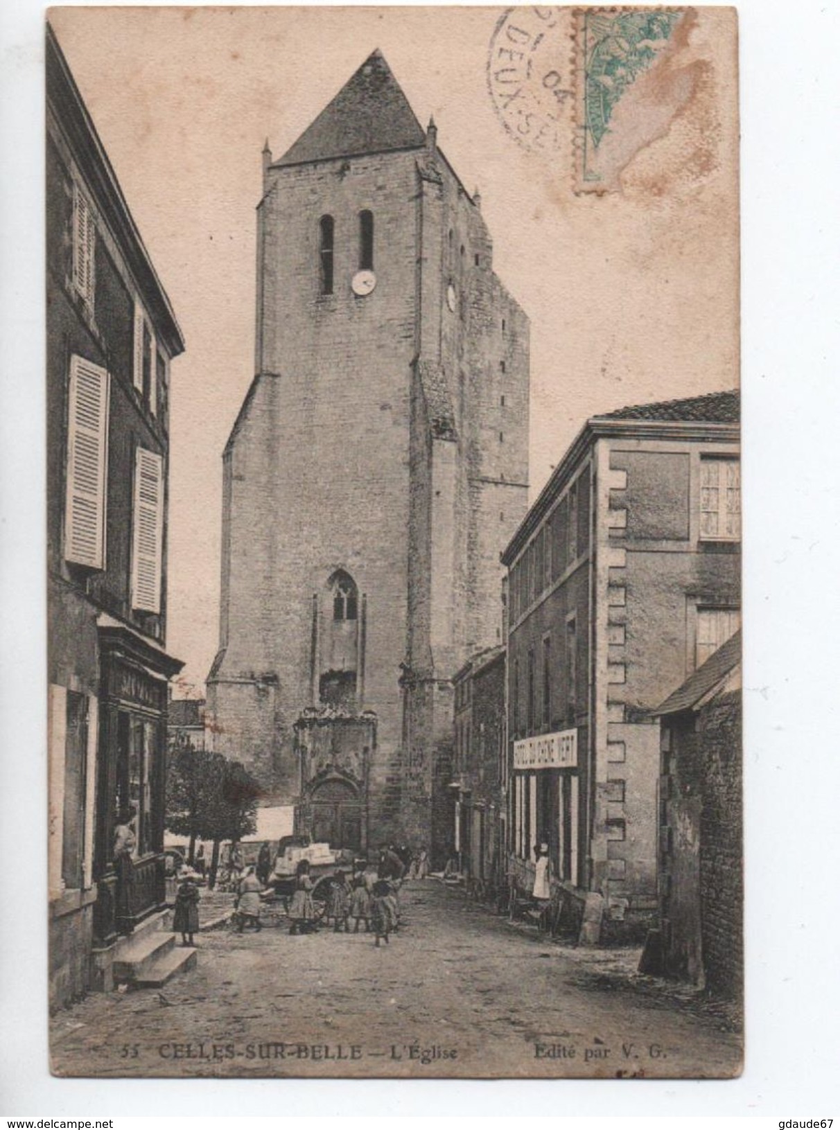 CELLES SUR BELLE (79) - L'EGLISE