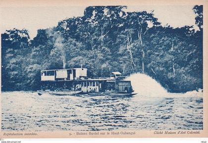 REPUBLIQUE CENTRAFRICAINE(OUBANGUI CHARI) BATEAU