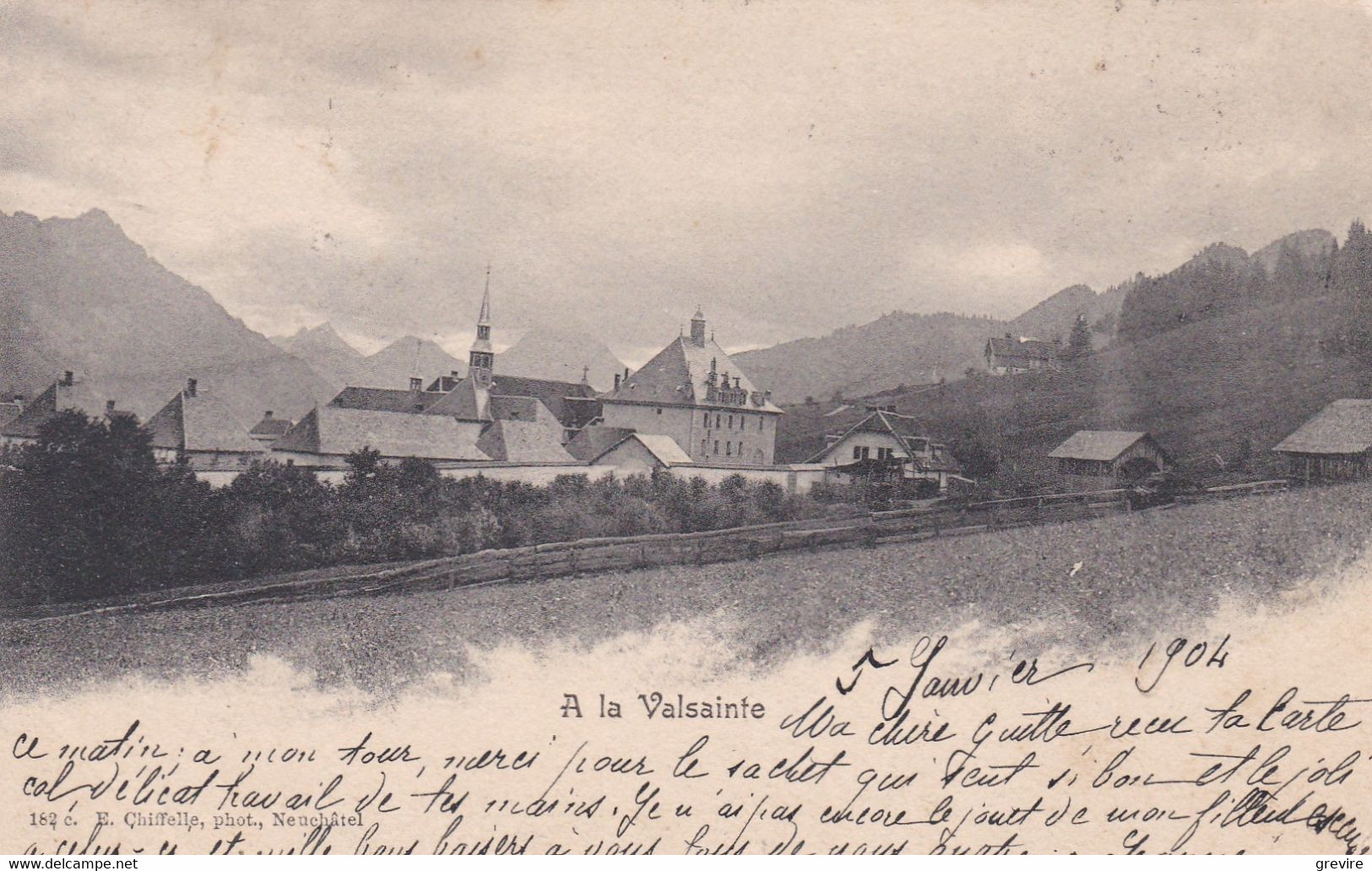 Cerniat, Chartreuse de La Valsainte 1904