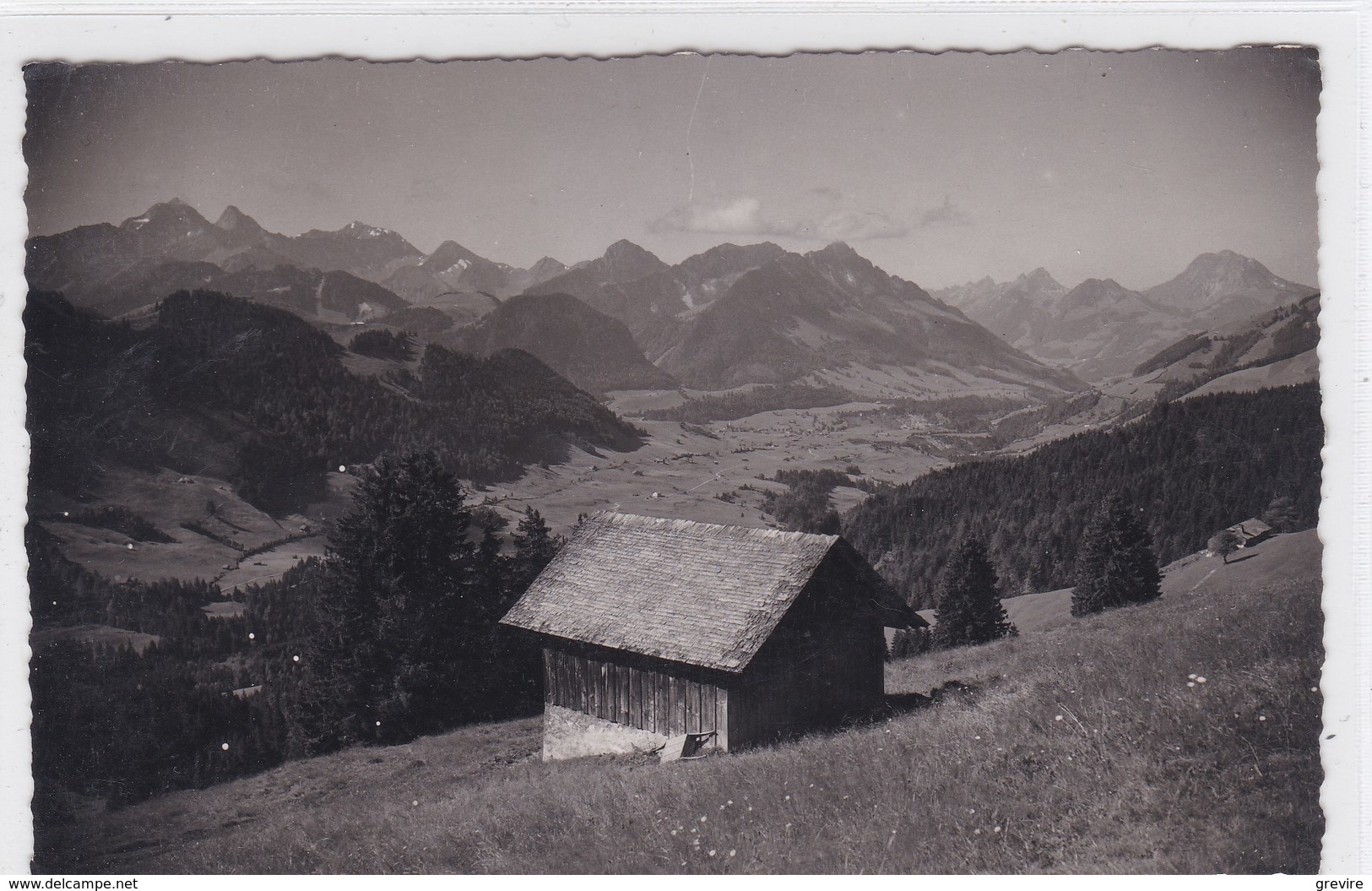 Cerniat, panorama de la Berra, gite