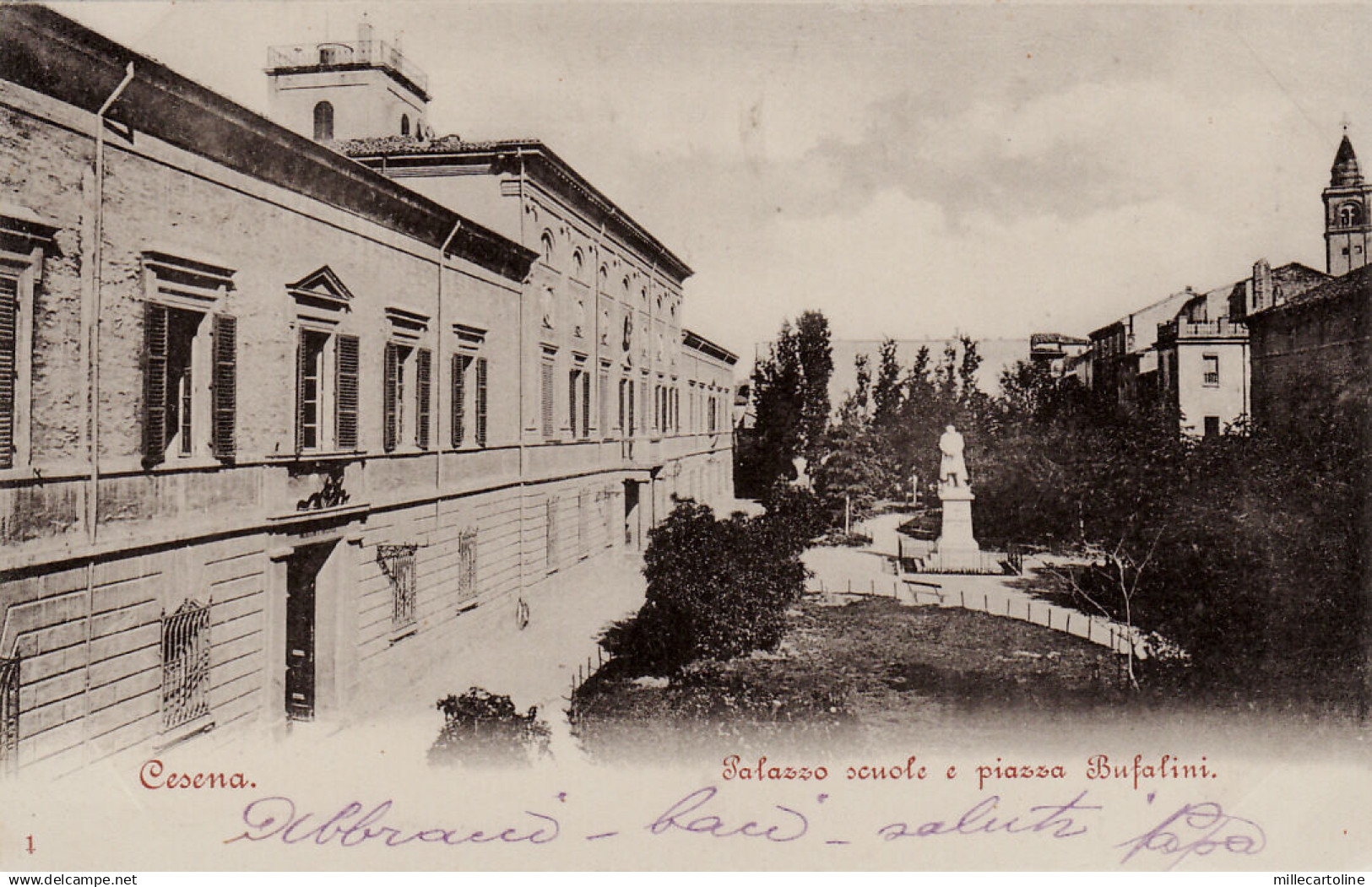 #CESENA: PALAZZO SCUOLE E PIAZZA BUFALINI