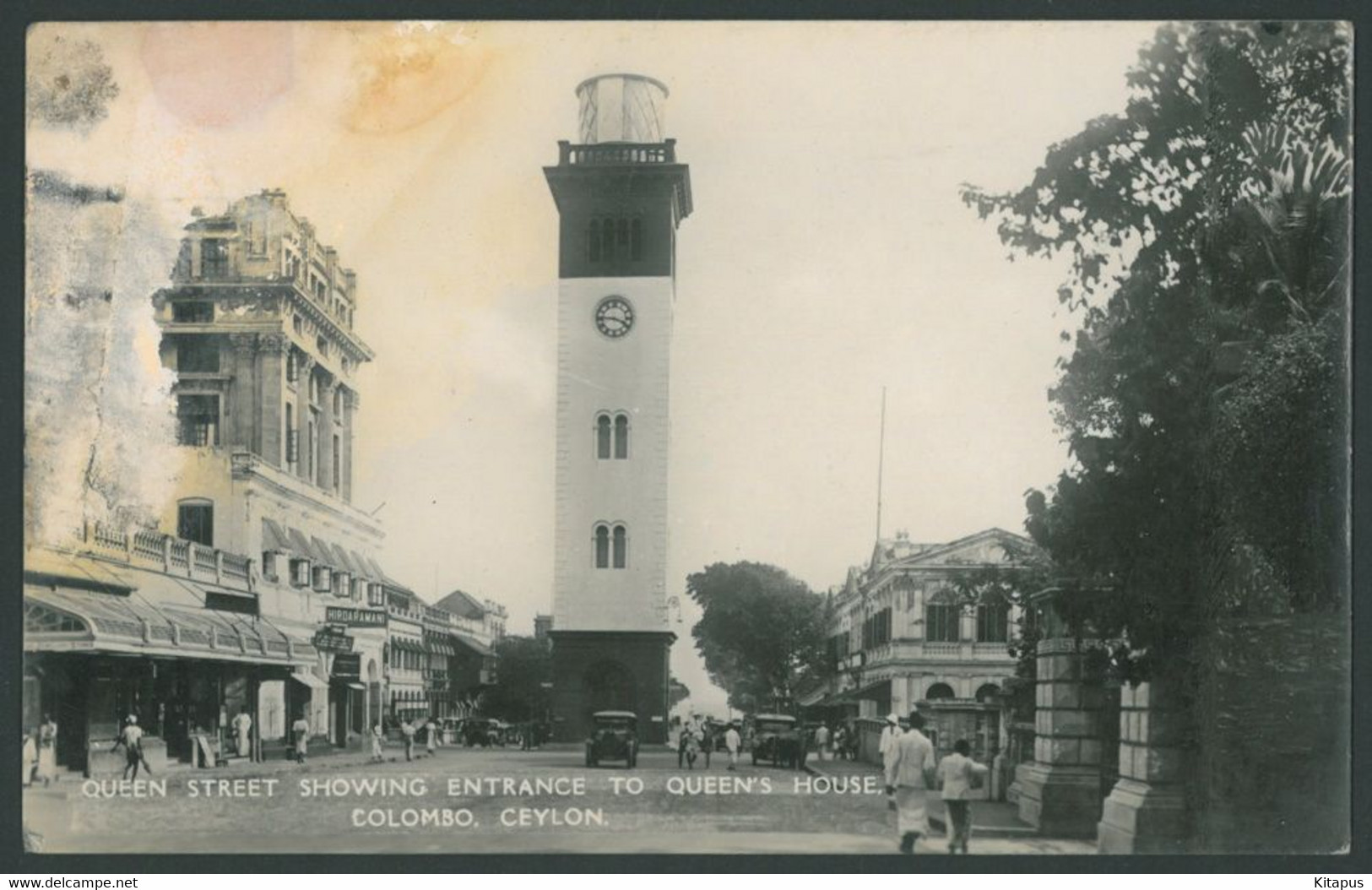 CEYLON vintage postcard Sri Lanka