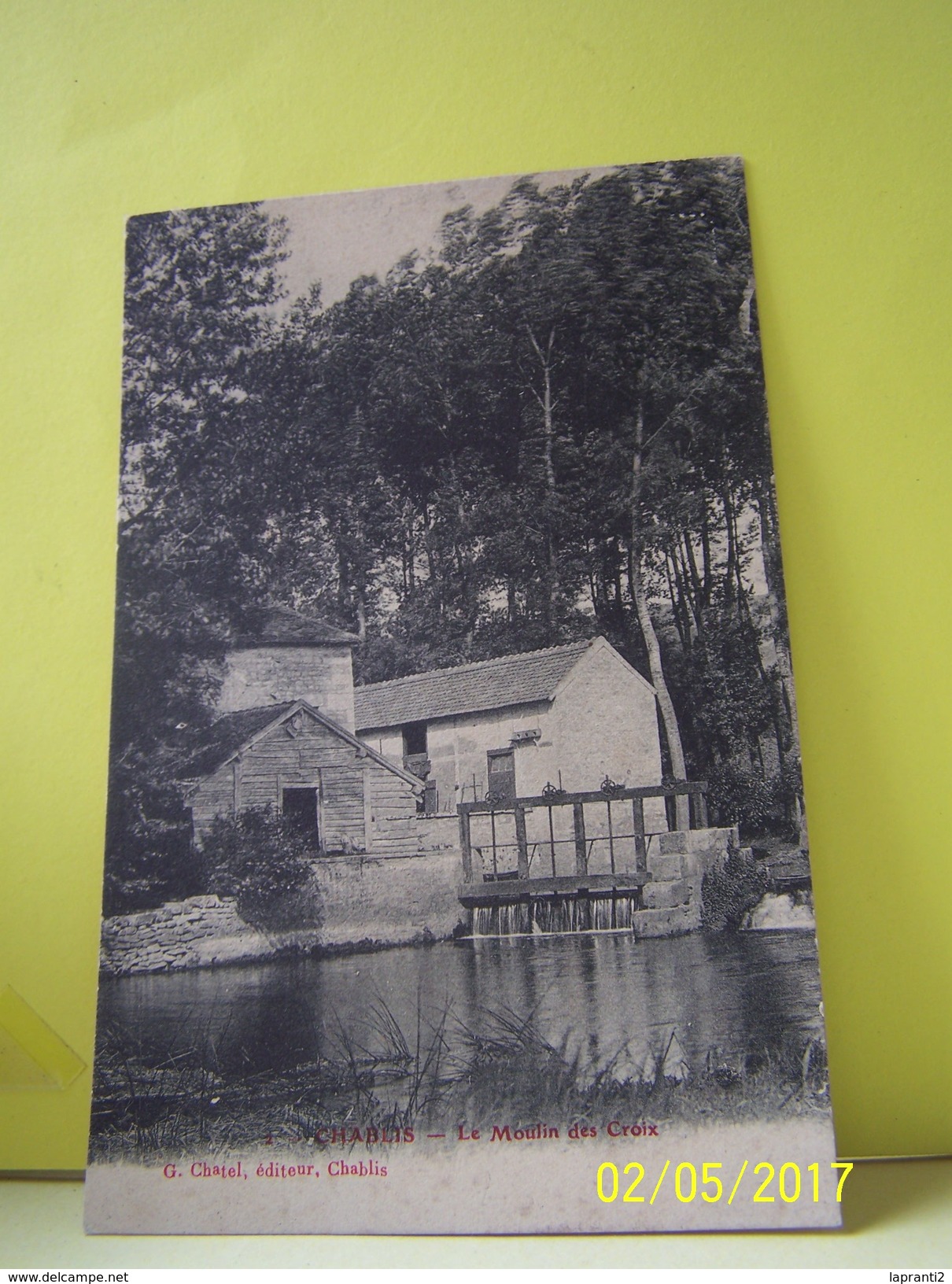 CHABLIS (YONNE) LE MOULIN DES CROIX.