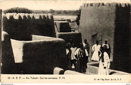 PC CHAD TCHAD SUR LES TERRASSES (a53606)