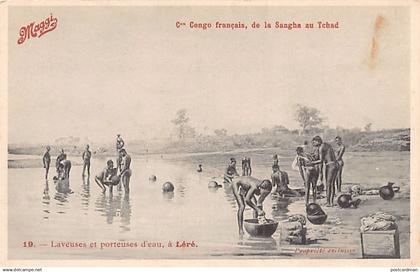 Tchad - LÉRÉ - Laveuses et porteuses d'eau - Ed. Maggi COllection Congo Français de la Sangha au Tchad