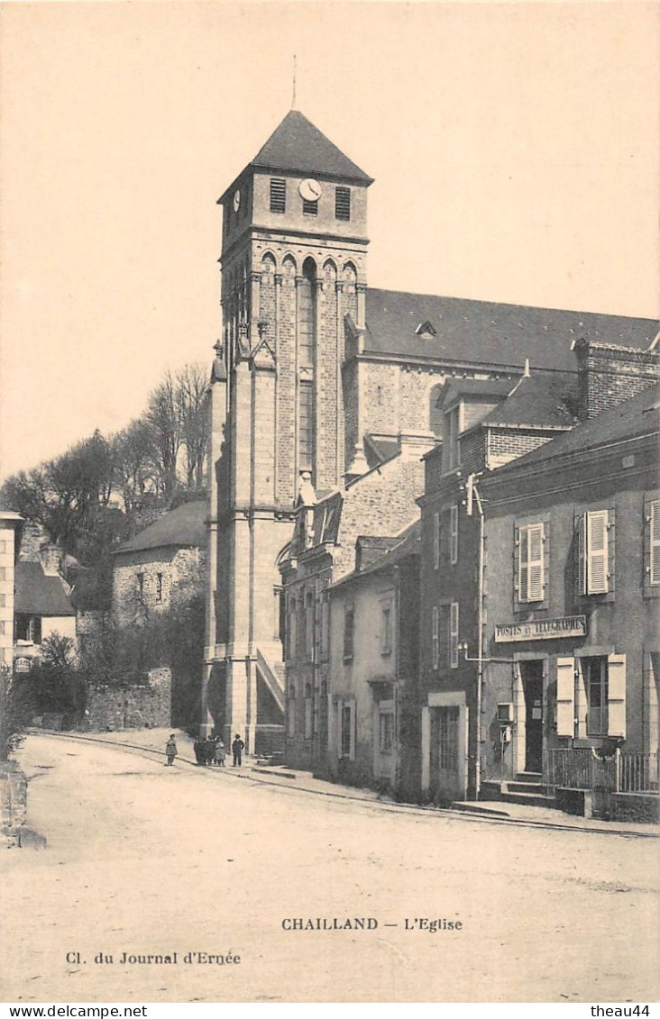 ¤¤    -    CHAILLAND   -   L'Eglise     -    ¤¤