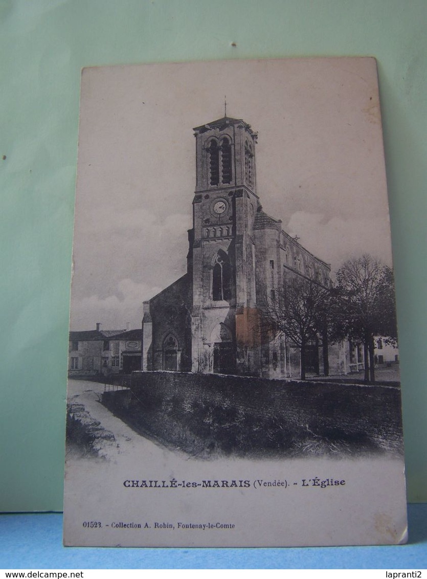 CHAILLE-LES-MARAIS (VENDEE) L'EGLISE