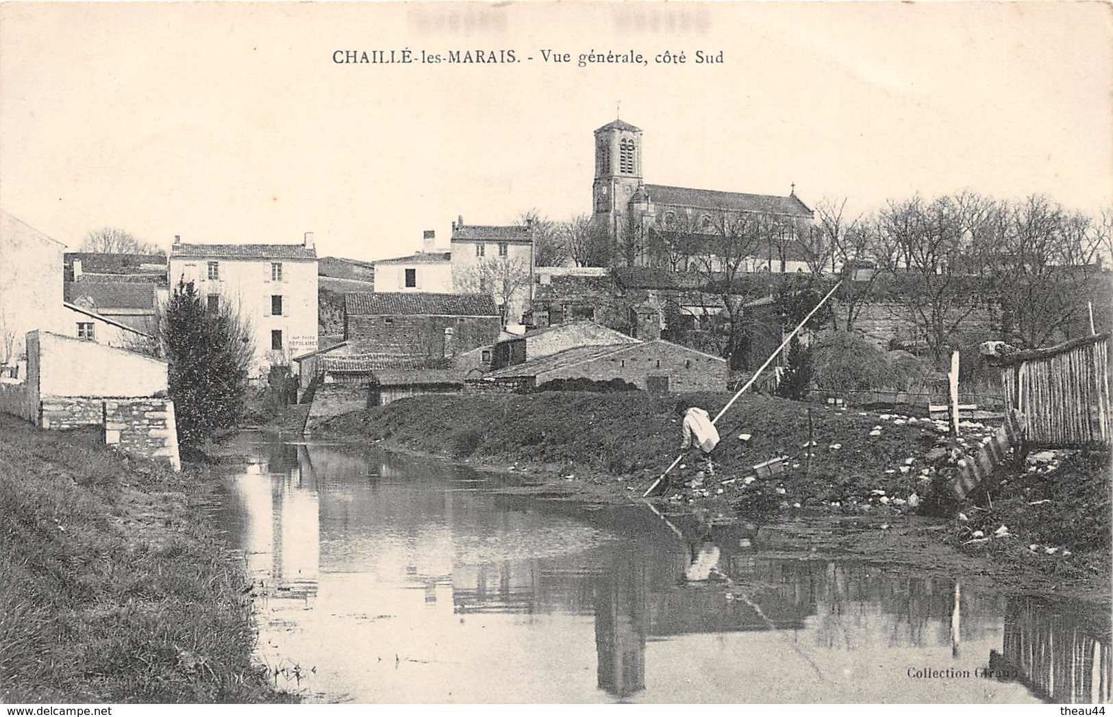 ¤¤  -   CHAILLE-les-MARAIS   -   Vue Générale, côté Sud     -   ¤¤