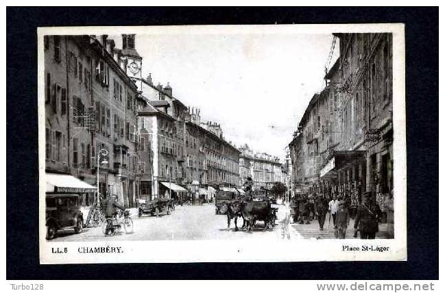 CHAMBERY - Place St LEGER - Animée