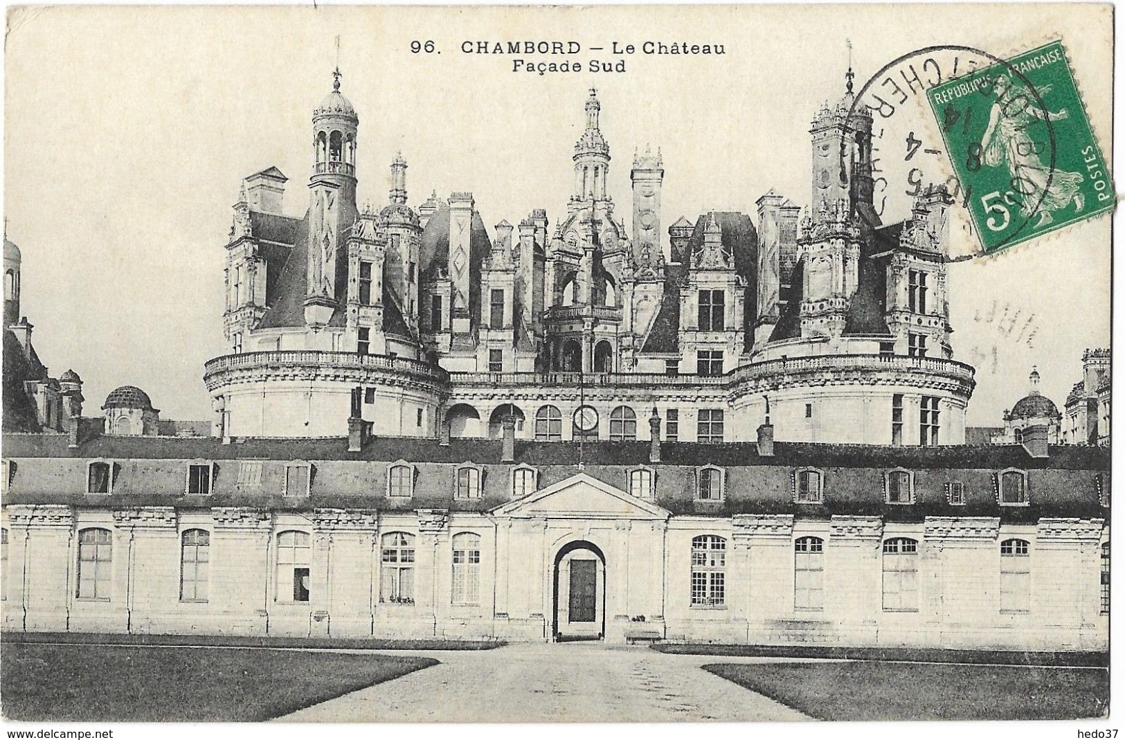 Chambord - Le Château - Façade Sud