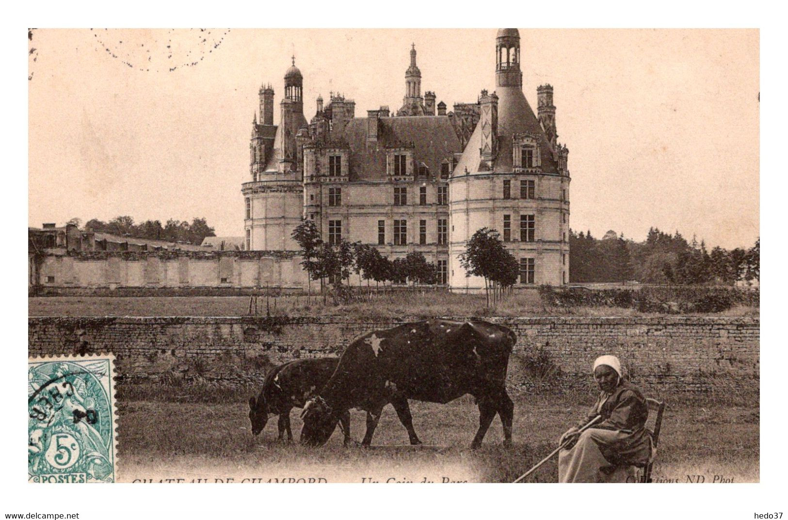 Chambord - Un coin du Parc