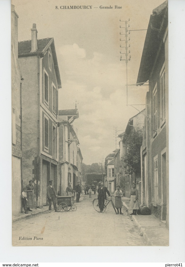 CHAMBOURCY - Grande Rue (livreur de café )