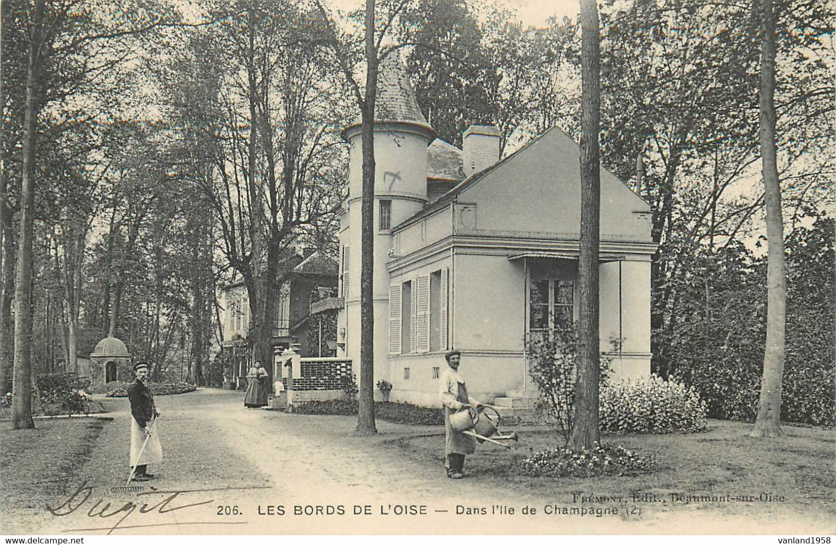 CHAMPAGNE sur OISE-dans l'ile de Champagne