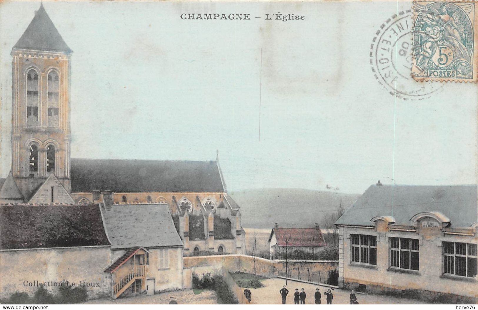 CHAMPAGNE SUR OISE - l'Eglise